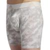 imageadidas mens Performance Boxer Brief Underwear 1packElements Camo Putty Greyaluminaoff WhiteOff WhitePutty Grey