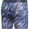 imageadidas mens Performance Boxer Brief Underwear 1packElements Camo Shadow NavyCrew BlueShadow NavyChalk Blue