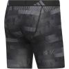 imageadidas mens Performance Boxer Brief Underwear 1packHaste GreycarbonblackOnix GreyBlack