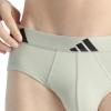 imageadidas mens Performance Stretch Cotton Brief Underwear 3pack Designed for Active Comfort and All Day Wear903 Assorted