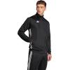 imageadidas mens Tiro 25 Essentials Training Track TopBlackWhite