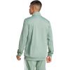 imageadidas mens Tiro 25 Essentials Training Track TopSilver GreenWhite