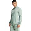 imageadidas mens Tiro 25 Essentials Training Track TopSilver GreenWhite