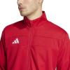 imageadidas mens Tiro 25 Essentials Training Track TopTeam Power RedWhite