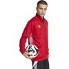 imageadidas mens Tiro 25 Essentials Training Track TopTeam Power RedWhite