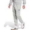 imageAdidas Mens Essentials Feelcozy Fleece Cargo PantsMedium Grey HeatherBlack