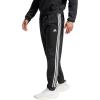 imageAdidas Mens Essentials Warmup Tapered 3Stripes Track PantsBlack  White
