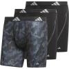 imageadidas Mens Performance Athletic Mesh Boxer Brief Underwear Moisture Wicking Sport Comfort 3PackDigi Camo BlackonixBlackClear Grey