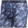 imageadidas mens Performance Boxer Brief Underwear 1packElements Camo Shadow NavyCrew BlueShadow NavyChalk Blue