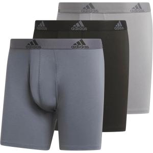 imageAdidas M Stretch Cotton 3 Pack Boxer Brief 5146804Onix GreyBlackGrey