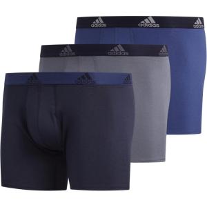 imageAdidas M Stretch Cotton 3 Pack Boxer Brief 5146804Tech IndigoLegend Ink OnixLegend Ink Legend InkTech Indigo