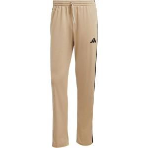 imageAdidas Mens 3Stripes Tricot Open Hem Track PantsWarm Sandstone