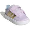 imageAdidas BabyBoys Grand Court 30 Cf IIce LavenderGold MetallicGlow BlueFrozen