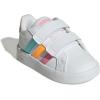 imageAdidas BabyBoys Grand Court 30 Cf IWhiteBliss PinkLucid Tangerine