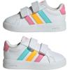 imageAdidas BabyBoys Grand Court 30 Cf IWhiteBliss PinkLucid Tangerine