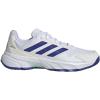 imageAdidas Mens Courtjam Control 3 TennisCloud White Lucid Blue Semi Flash Aqua
