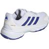 imageAdidas Mens Courtjam Control 3 TennisCloud White Lucid Blue Semi Flash Aqua