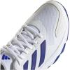 imageAdidas Mens Courtjam Control 3 TennisCloud White Lucid Blue Semi Flash Aqua