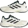 imageAdidas Mens Courtjam Control 3 TennisOff WhiteSilver MetallicAurora Ivy