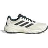 imageAdidas Mens Courtjam Control 3 TennisOff WhiteSilver MetallicAurora Ivy