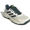 imageAdidas Mens Courtjam Control 3 TennisOff WhiteSilver MetallicAurora Ivy