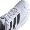 imageAdidas Mens Courtjam Control 3 TennisWhiteBlackGrey