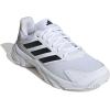 imageAdidas Mens Courtjam Control 3 TennisWhiteBlackGrey