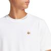 imageAdidas Mens Dog Patch Graphic TShirtWhiteHoop
