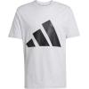 imageAdidas Mens Essentials Big Logo TShirtLight Grey HeatherBlack