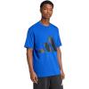 imageAdidas Mens Essentials Big Logo TShirtTeam Royal BlueBlack