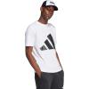 imageAdidas Mens Essentials Big Logo TShirtWhiteBlack