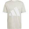 imageAdidas Mens Essentials Big Logo TShirtWonder AluminaWhite