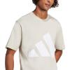 imageAdidas Mens Essentials Big Logo TShirtWonder AluminaWhite