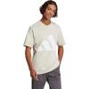 imageAdidas Mens Essentials Big Logo TShirtWonder AluminaWhite