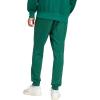 imageAdidas Mens Essentials Feel Cozy French Terry PantsCollegiate GreenBlack