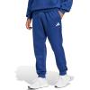 imageAdidas Mens Essentials Feel Cozy French Terry PantsDark BlueWhite