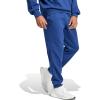 imageAdidas Mens Essentials Feel Cozy French Terry PantsDark BlueWhite