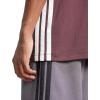 imageAdidas Mens Essentials Single Jersey 3Stripes TShirtAurora RubyWhite