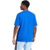 imageAdidas Mens Essentials Single Jersey 3Stripes TShirtTeam Royal BlueBlack