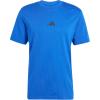 imageAdidas Mens Essentials Single Jersey 3Stripes TShirtTeam Royal BlueBlack