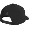 imageAdidas Mens Midrange Hat  Athletic Snapback Cap with LogoBlackGrey Strata3bar