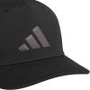 imageAdidas Mens Midrange Hat  Athletic Snapback Cap with LogoBlackGrey Strata3bar