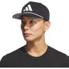 imageAdidas Mens Midrange Hat  Athletic Snapback Cap with LogoBlackWhiteGrey20