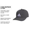 imageAdidas Mens Midrange Hat  Athletic Snapback Cap with LogoGrey SixViolet Tone Purple3bar