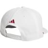 imageAdidas Mens Midrange Hat  Athletic Snapback Cap with LogoWhiteActive MaroonGrey20