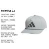 imageAdidas Mens Midrange Hat  Athletic Snapback Cap with LogoWonder Sage GreenGrey SixWhite20
