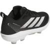 imageAdidas Womens Adizero Instict 20 TPU SoftballBlackWhiteSilver Metallic