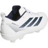 imageAdidas Womens Adizero Instict 20 TPU SoftballWhiteTeam Navy BlueTeam Navy Blue