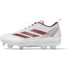 imageAdidas Womens Adizero Instict 20 TPU SoftballWhiteTeam Power RedTeam Power Red