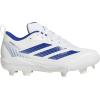 imageAdidas Womens Adizero Instict 20 TPU SoftballWhiteTeam Royal BlueTeam Royal Blue